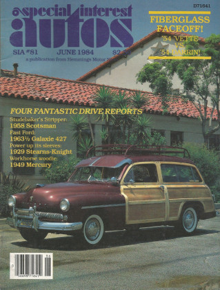 SPECIAL-INTEREST AUTOS 1984 JUNE #81 - FORD 427 2X4,'53 SKYLARK, SCOTSMAN